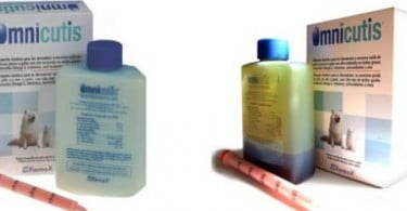 Omnicutis líquido com novo adaptador para seringa
