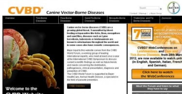 Novo site sobre doenças caninas transmitidas por vetores