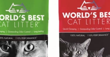 Worlds Best Cat LitterTM - a única areia feita de grãos de milho
