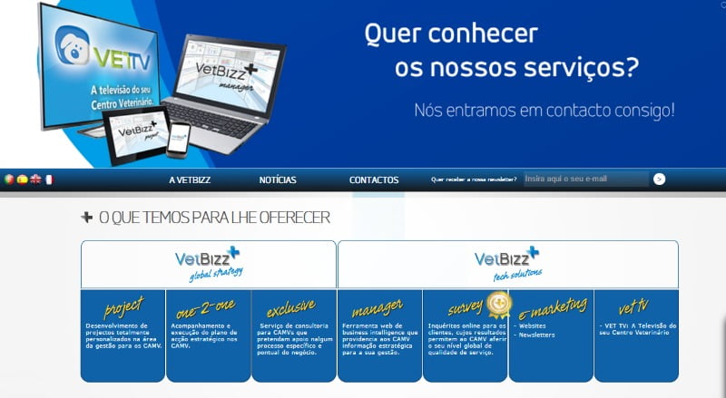 VetBizz Consulting site Veterinária Atual