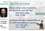 Webinar: perder o medo da anestesia