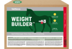A VetNova apresentou a nova referência Weight Builder 5,04 Kg, suplemento para recuperação do peso dos equinos, numa embalagem ecofriendly.