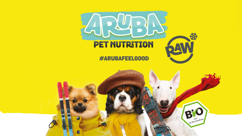 A Aruba Pet Nutrition lançou a sua nova gama de alimentos crus, Aruba Pet Nutrition Raw, que possui opções hipoalergénicas.