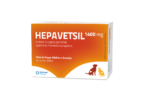 O Hepavetsil, um hepatoprotetor, regressou com uma  nova fórmula e duas novas apresentações: Raças Pequenas e Gatos; e Raças Médias e Grandes.