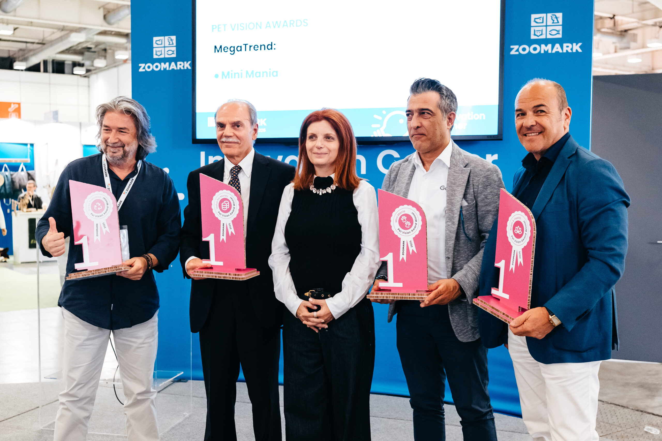 Zoomark anuncia os vencedores dos Pet Vision Awards 2025 e do NEXT Award for Pet Innovators