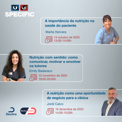 Dechra disponibiliza formação gratuita para veterinários sobre nutrição