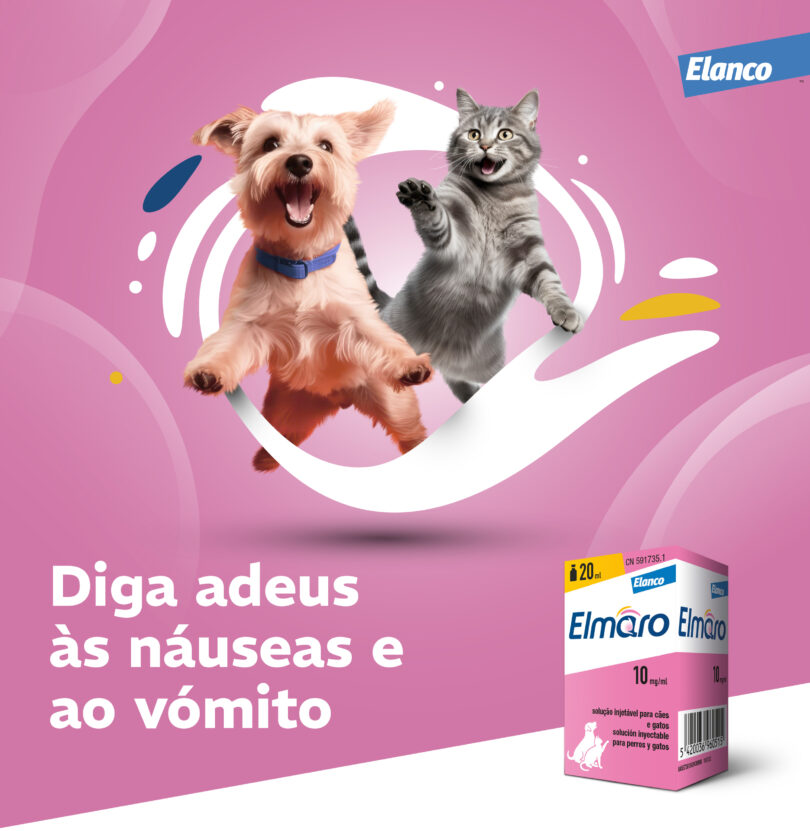 Elanco introduz em Portugal tratamento para vómitos e náuseas em cães e gatos