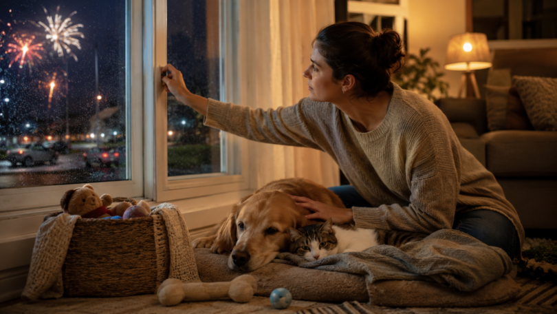 Vetoquinol disponibiliza recomendações para ajudar cães e gatos a lidar com o ruído
