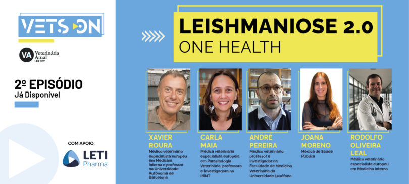 VETS On: Já está no ar o 2.º episódio dedicado à leishmaniose na perspetiva One Health